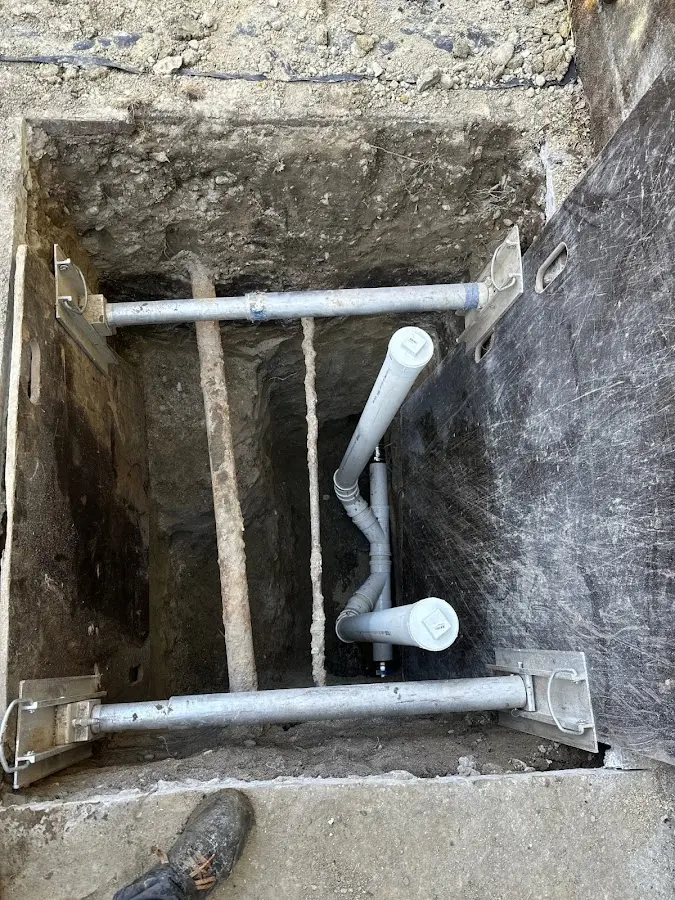 Experienced plumber completing Gas Line Repair work in Tiverton